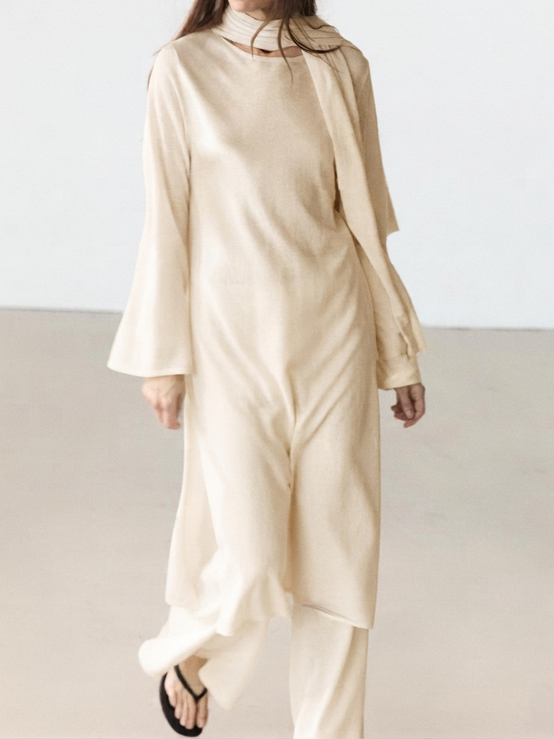 Silk Tunic Dress