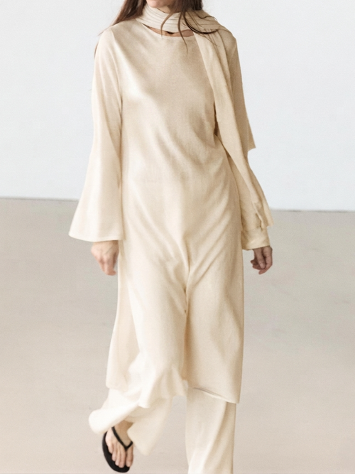 Silk Tunic Dress