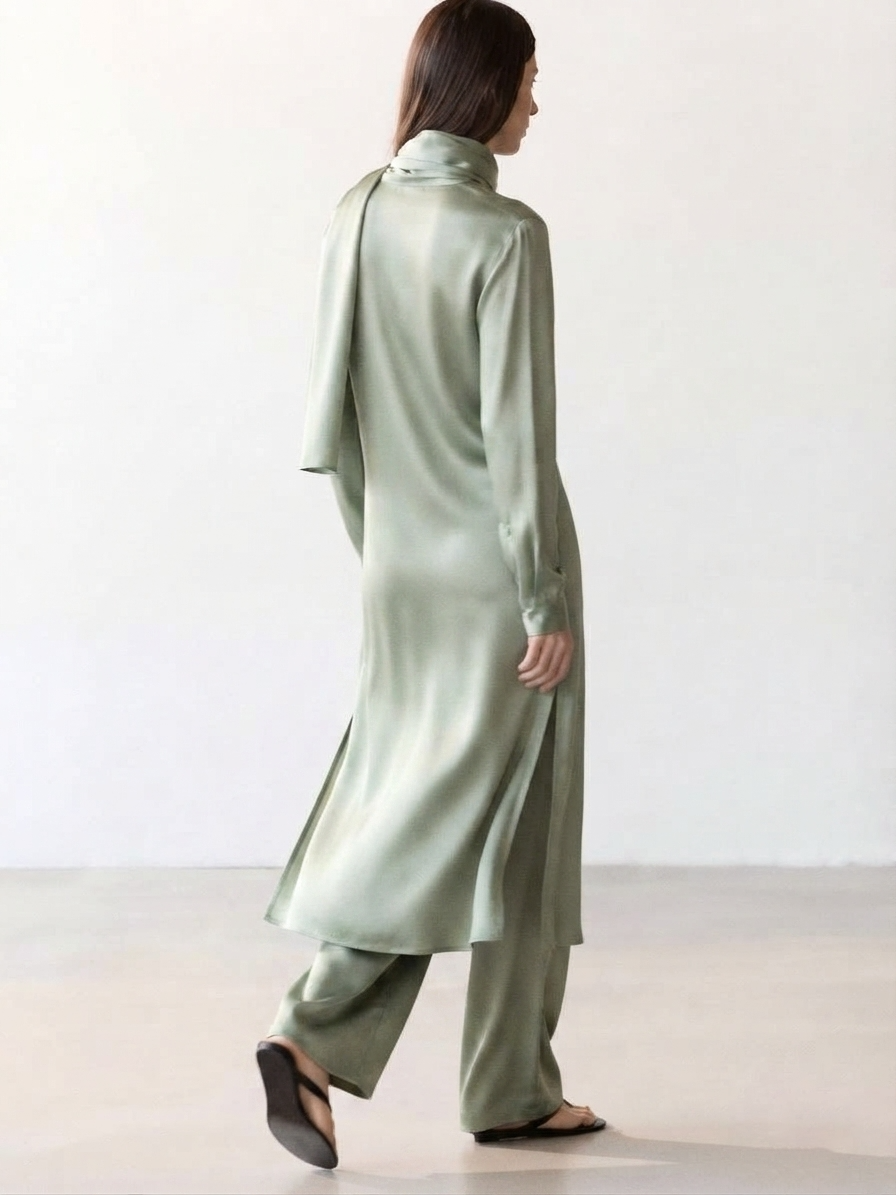 Silk Tunic Dress
