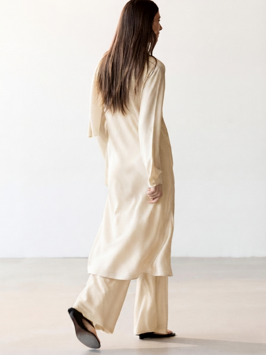 Silk Tunic Dress